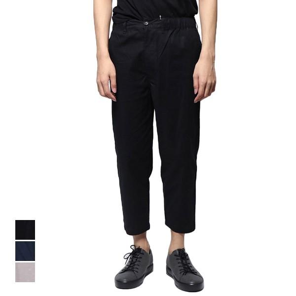 テーパードパンツ アンクルパンツ ロングパンツ ストレッチパンツ 綿麻 アンクル丈 無地 ボトムス メンズ Sb S メンズファッション Styleblockmen 通販 Yahoo ショッピング