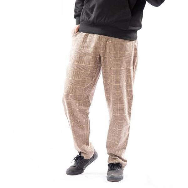 テーパードパンツ イージーパンツ メンズ ワイドパンツ コーデ チェック 白 ロング 12分丈 綿麻 コットン リネン ボトムス Sb S Styleblock スタイルブロック 通販 Yahoo ショッピング