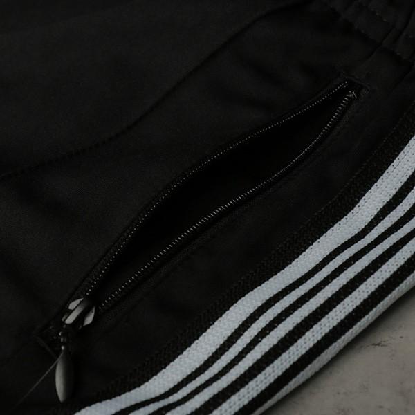 ラインパンツ ワイドパンツ メンズ コーデ 太め 黒 ジャージ トラックパンツ タック トラウザー センタープレス ロング イージー ウエストゴム ユニセックス Sb S メンズファッション Styleblockmen 通販 Yahoo ショッピング