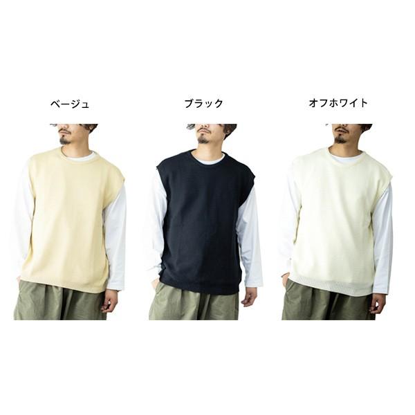 ベスト ニット メンズ カジュアル コーデ おしゃれ ゴルフ クルーネック 無地 サマーニット 綿100 コットン トップス Sb S メンズファッション Styleblockmen 通販 Yahoo ショッピング