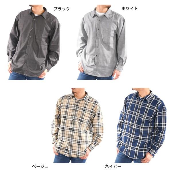 総柄シャツ シャツ チェック柄シャツ 長袖 カジュアルシャツ ビッグシルエット 大きめ オーバーサイズ トップス メンズ Sb S メンズファッション Styleblockmen 通販 Yahoo ショッピング