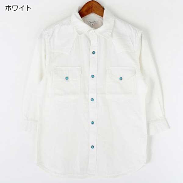 カジュアルシャツ デニムシャツ シャツ デニム トップス ビッグシルエット 白シャツ 無地 五分 七分 七分袖 白無地シャツ ダンガリー メンズ トップス Sb S メンズファッション Styleblockmen 通販 Yahoo ショッピング