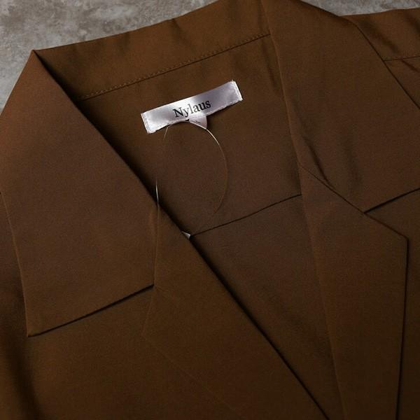 シャツジャケット ジャケット メンズ コーデ 長袖 春 カジュアル ビジネス 開襟 オープンカラーシャツ ビッグシルエット 無地 セットアップ トップス Sb S パーティードレス Style Block 通販 Yahoo ショッピング