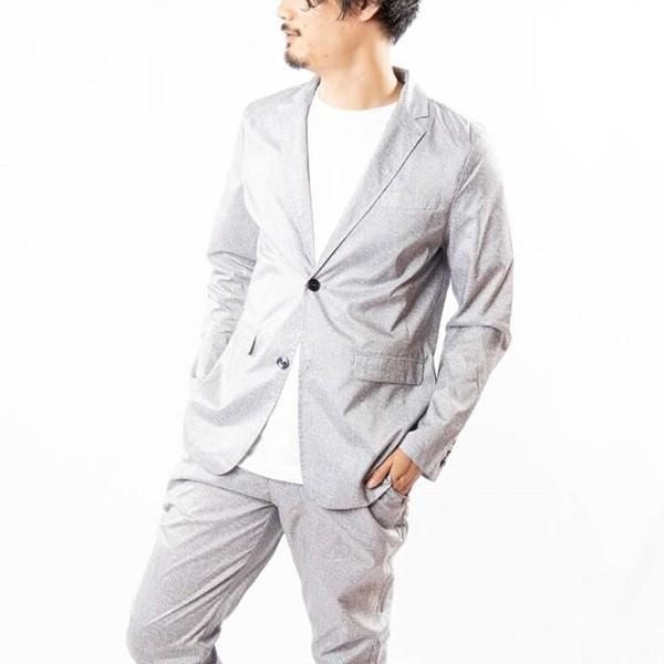 テーラードジャケット ジャケット メンズ 黒 コーデ 春 サマージャケット セットアップ ビジネス スーツ おしゃれ 結婚式 プリント アウター Sb S Styleblock スタイルブロック 通販 Yahoo ショッピング