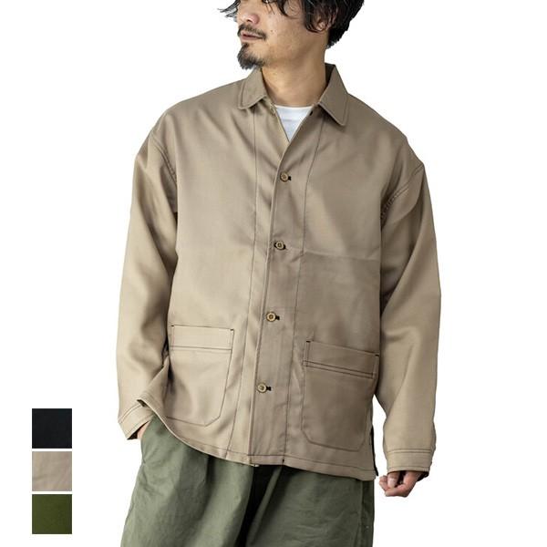 カバーオール ワークジャケット メンズ シャツジャケット ブルゾン 無地 アウター ユニセックス セール 2818s Sb S Styleblock スタイルブロック 通販 Yahoo ショッピング