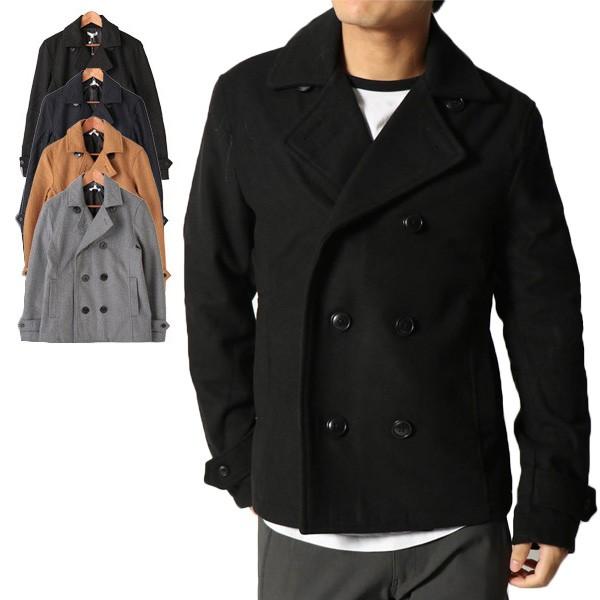 コート Pコート ショートコート ジャケット メルトン ウール アウター メンズ Sb S メンズファッション Styleblockmen 通販 Yahoo ショッピング