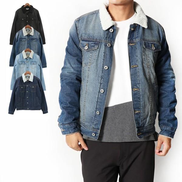 デニム ジャケット Gジャン ジージャン 裏ボア ランチジャケット カジュアル アウター メンズ Sb S メンズファッション Styleblockmen 通販 Yahoo ショッピング