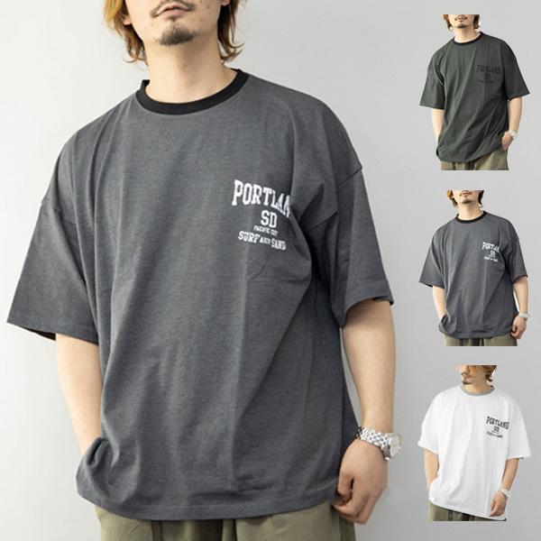 Tシャツ カットソー ロゴ 春 夏 半袖 5分袖 クルーネック プリント ビッグ クレリック襟 オーバーサイズ トップス ユニセックス メンズ Sb Sa パーティードレス Style Block 通販 Yahoo ショッピング