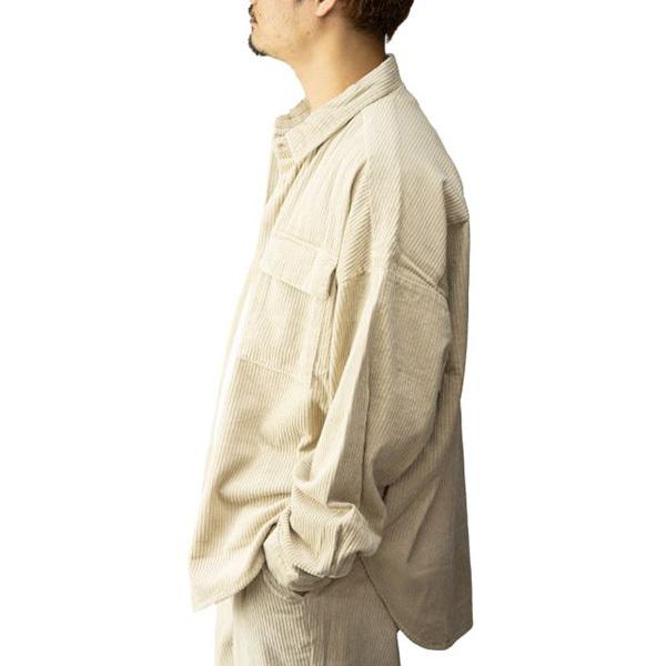 ジャケット シャツジャケット Cpo カバーオール コーデュロイ 秋 コーデ ビッグ オーバーサイズ 無地 セットアップ アウター ユニセックス メンズ Sb Sa メンズファッション Styleblockmen 通販 Yahoo ショッピング