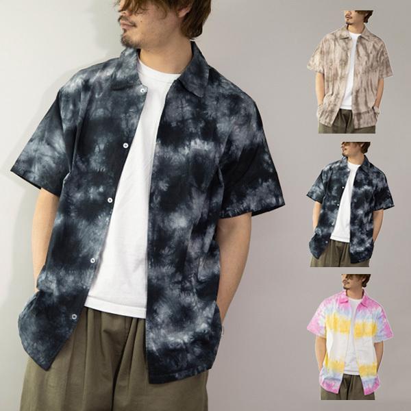 シャツ 半袖 タイダイ柄 総柄 春 夏 ビッグ オーバーサイズ おしゃれ トップス ユニセックス メンズ セール 2818s Sb Sa305 メンズファッション Styleblockmen 通販 Yahoo ショッピング