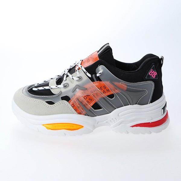 スニーカー ダッドスニーカー レディース 厚底 配色 白 黒 おしゃれ 韓国 ロゴ カラフル シューズ 靴 Sb Sneaker076 Styleblock スタイルブロック 通販 Yahoo ショッピング