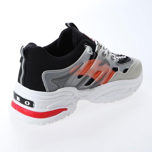 スニーカー ダッドスニーカー レディース 厚底 配色 白 黒 おしゃれ 韓国 ロゴ カラフル シューズ 靴 Sb Sneaker076 Styleblock スタイルブロック 通販 Yahoo ショッピング