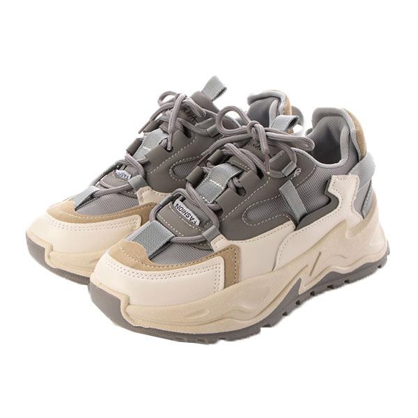 STYLEBLOCK スニーカー ダッドスニーカー 厚底 ミドルカット