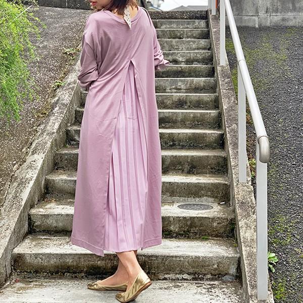 無地 ワンピース 春夏 ワンピース マキシ丈ワンピース 春 シンプル マキシ 切り替えワンピ ロング プリーツ 長袖 レディース Sb X メンズファッション Styleblockmen 通販 Yahoo ショッピング