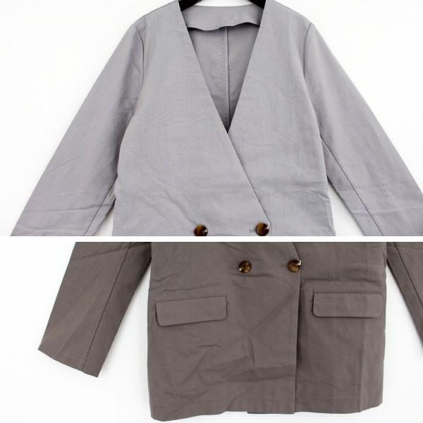 ジャケット レディース ノーカラージャケット 春 コーデ 無地 オフィス カジュアル セットアップ アウター Sb X メンズファッション Styleblockmen 通販 Yahoo ショッピング