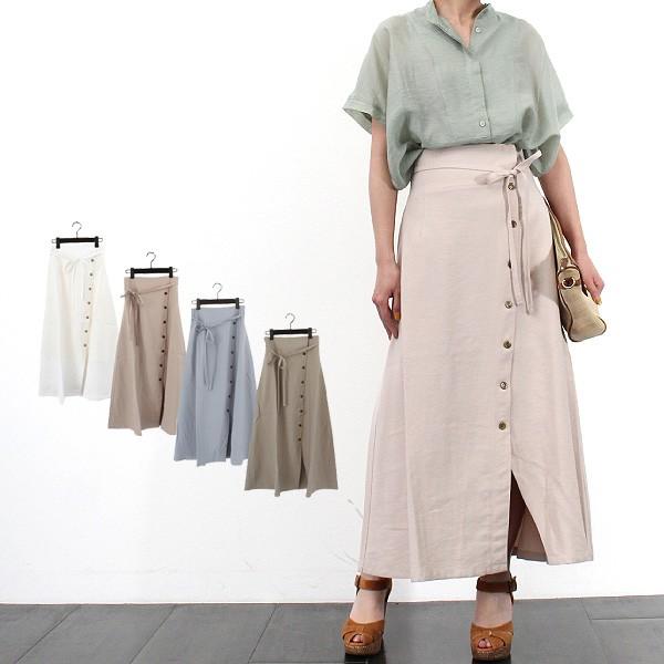 美品】rokh/ ロク トレンチラップスカート