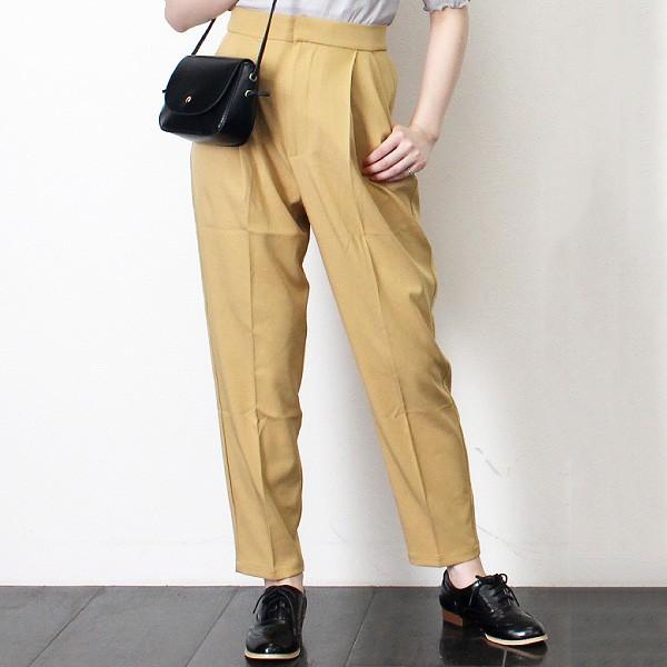 テーパードパンツ レディース パンツ 夏 コーデ 無地 ロング カジュアル シンプル ボトムス 12分丈 Sb X メンズファッション Styleblockmen 通販 Yahoo ショッピング