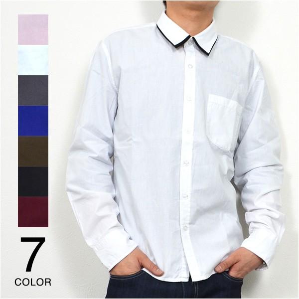 カジュアルシャツ シャツ ビッグシルエット 白シャツ 長袖シャツ メンズ トップス Sb 031l8140n メンズファッション Styleblockmen 通販 Yahoo ショッピング