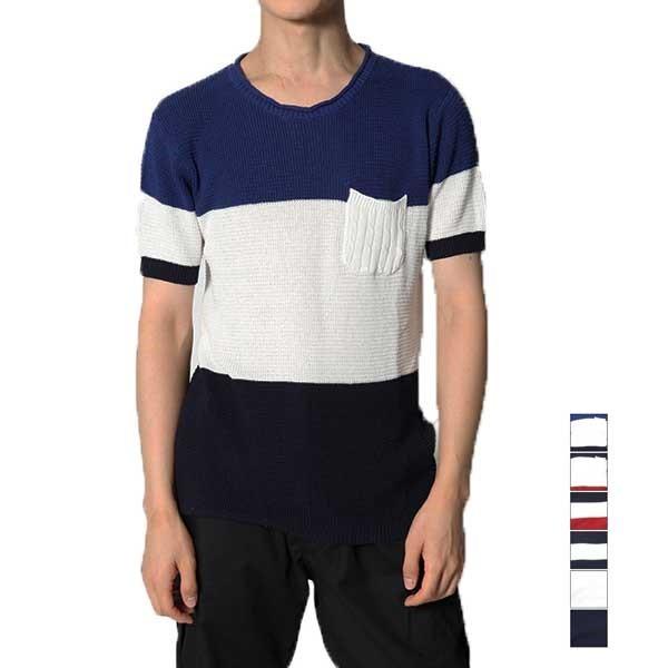 クルーネックニット 薄手 ビッグシルエット サマーニット 半袖ニット メンズ トップス Buyee Buyee Japanese Proxy Service Buy From Japan Bot Online