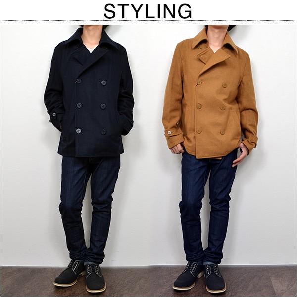 Pコート ピーコート ショート アウター アウター ジャケット メンズ Sb 6600 メンズファッション Styleblockmen 通販 Yahoo ショッピング