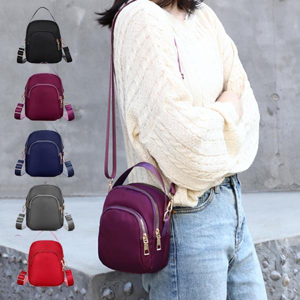 ショルダーバッグ ハンドバッグ レディース ヘッドホンジャック付き 2way 斜めがけ コンパクト ミニ 軽い 無地 ユニセックス ナイロン 鞄 バッグ Sb Bag5 メンズファッション Styleblockmen 通販 Yahoo ショッピング