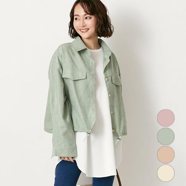 シャツジャケット レディース ジャケット ブルゾン 着こなし 春 コーデュロイ ドロスト 無地 長袖 アウター セール 2818s Sb R メンズファッション Styleblockmen 通販 Yahoo ショッピング