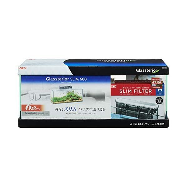 ジェックス 水槽 グラステリア スリム600 6点セット Gts600 6個アソートの価格と最安値 おすすめ通販を激安で