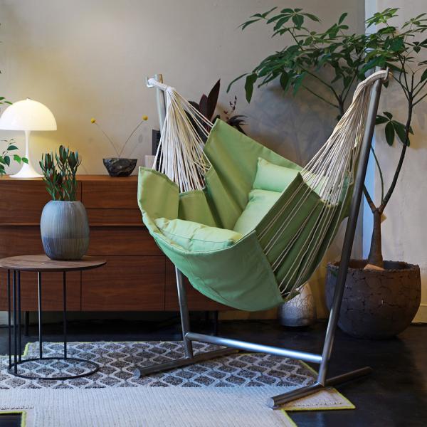 ［ REAL Style ］コンフォルタサイズ：全体／W1330×D930×H1370mmクッションA+B／W580×D210+W580×D580mmクッションC／W580×D580mm材　質：ハンモック本体／アゴラファブリックポリエステル...