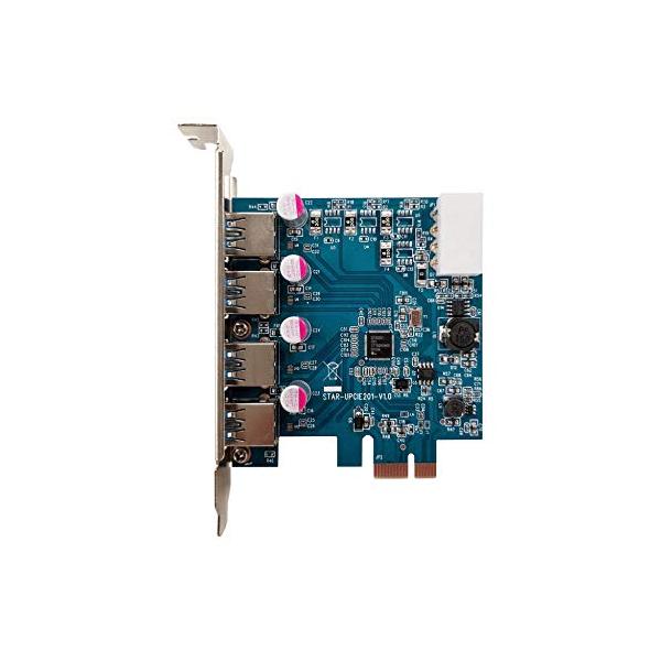 他サイト： 玄人志向 USB3.2 Gen1 (USB3.0) Type-A x4 インターフェース カード (PCI-Express x1 接続) Renの商品画像