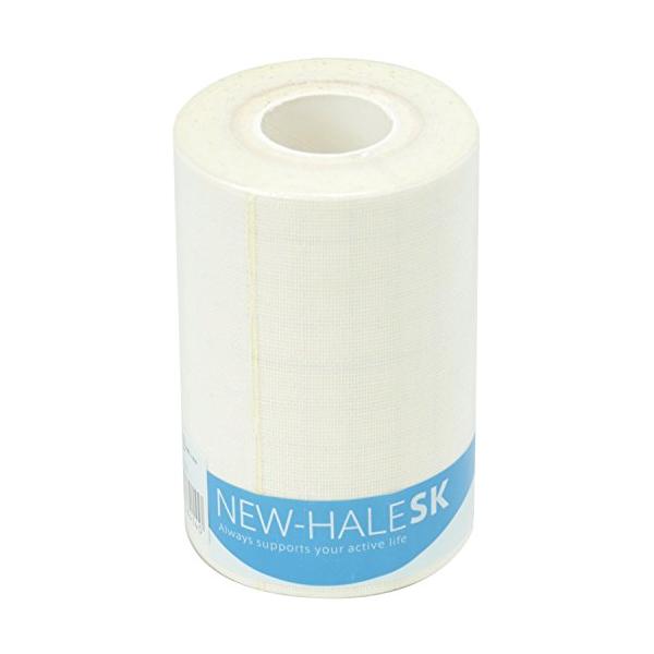 他サイト： ニューハレ(New Hale) New-HALE(ニューハレ) テーピングテープ ロールタイプ ひじ ひざ 関節 筋肉 サポート SK ホワイトの商品画像