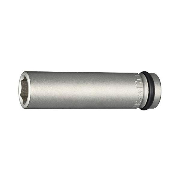 トネ(TONE) インパクト用超ロングソケット 4NV-17L100 差込角12.7mm(1/2) 二面幅17mm