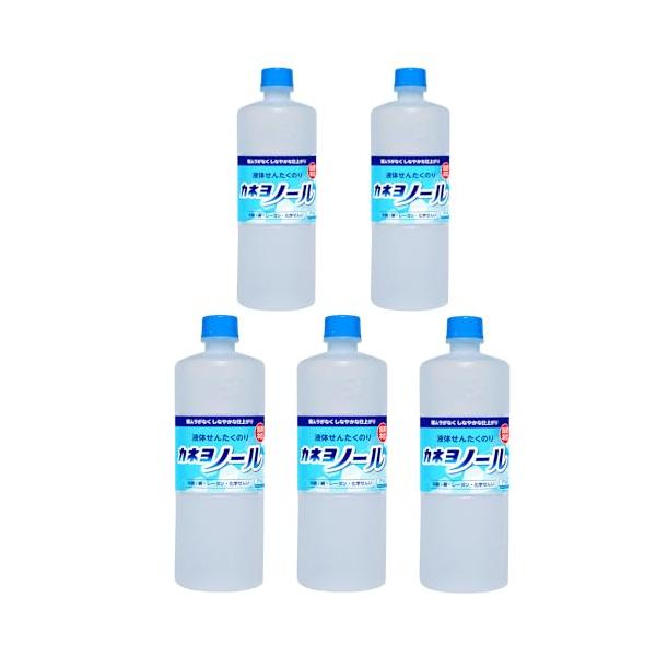 カネヨ石鹸【まとめ買い】液体洗濯のり カネヨノール ボトル 750g×5個 PVA スライム作り