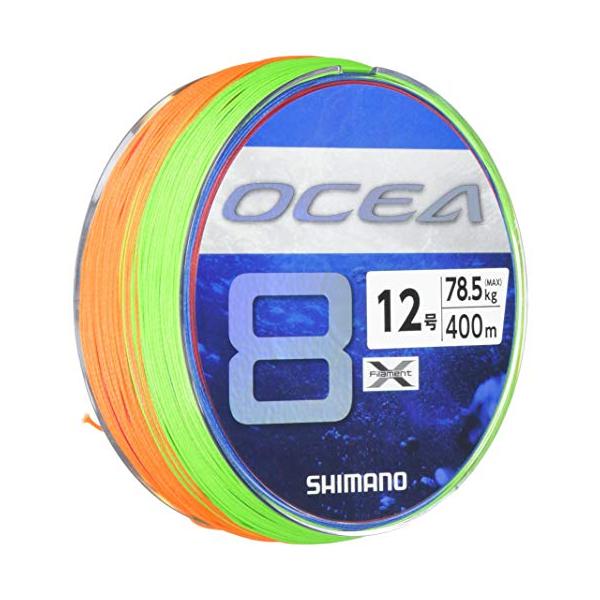 シマノ(SHIMANO) ライン オシア8 400m 12.0号 5カラー LD-A81S 釣り糸