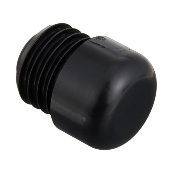 他サイト： キジマ(Kijima) バーエンド ナイロン 内径17-18mm ブラック 2個セット 204-110の商品画像