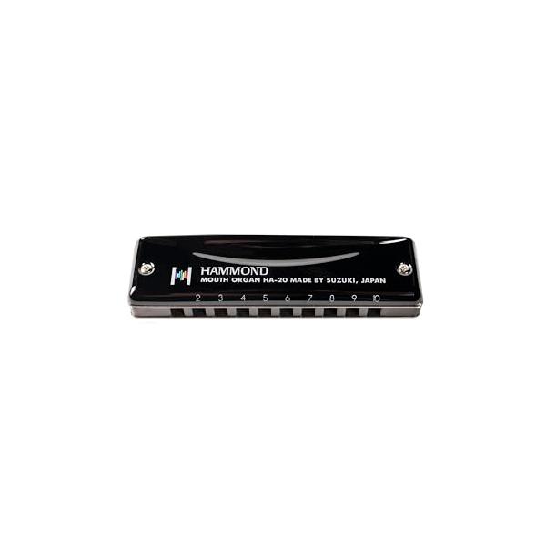 他サイト： HAMMOND ハモンド 10穴ハーモニカ HAMMOND HA-20 B♭調の商品画像