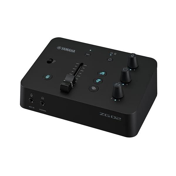 他サイト： ヤマハ YAMAHA ゲーム/配信用オーディオミキサー ゲームストリーミングミキサー ZG02の商品画像