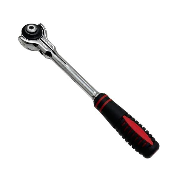 他サイト： SK11(エスケー11) スイベルラチェットハンドル 72山 差込角9.5mm SRH3FRMの商品画像