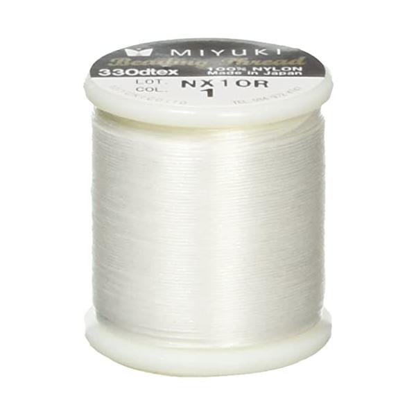 他サイト： MIYUKI ビーズステッチ糸 #40/50m巻 白 K4570/1の商品画像