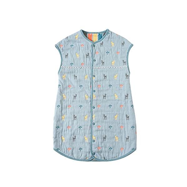 他サイト： [10mois(ディモワ)] Amelieふくふくガーゼ(6重ガーゼ) スリーパー ジュニアサイズ 21151054の商品画像
