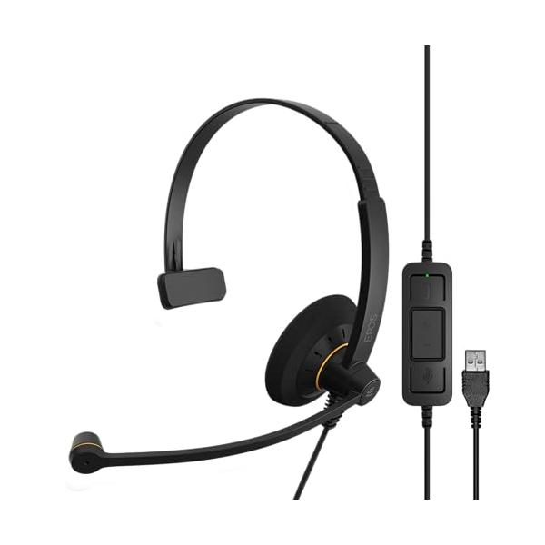他サイト： ゼンハイザー SC 30 USB ML 片耳式エントリーヘッドセット コールコントロール機能付 504546【国内正規品】の商品画像