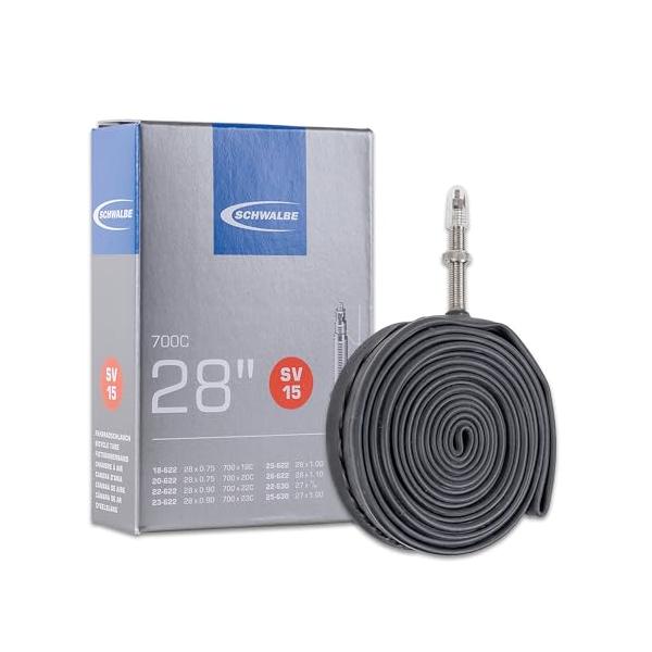 他サイト： SCHWALBE(シュワルベ) 【正規品】700x18-28Cチューブ 仏式 40mm プレスタ バルブ 15SVの商品画像