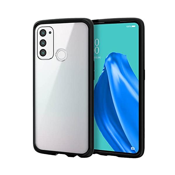 他サイト： エレコム OPPO Reno5 A ポリカーボネート 耐衝撃性 ハイブリッドケース TOUGH SLIM LITE フレームカラー ブラック Pの商品画像