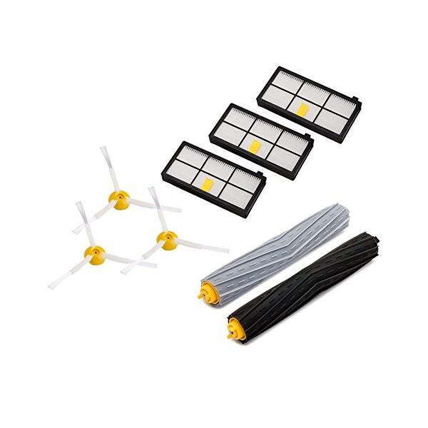 他サイト： ルンバ800 900シリーズと互換性のある消耗品セット 870 880 980 対応互換セット エアロブラシ エッジクリーニングブラシ ダストカの商品画像