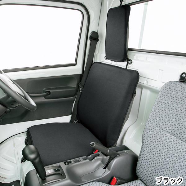 軽トラック専用 防水シートカバー ウォーターストップブラック2席