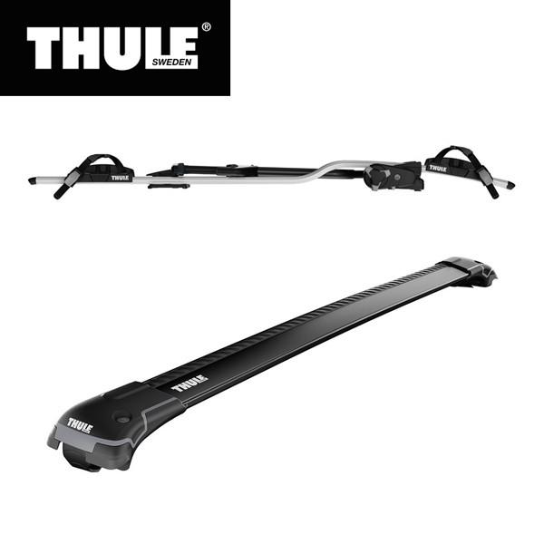 Thule スーリー フォレスター用ベースキャリア ウイングバーエッジ95b サイクルキャリア プロライド ルーフレール付き Sk 7 H30 人気 おすすめ シルバー