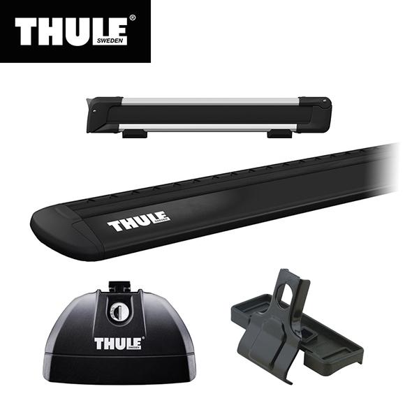 Thule スーリー ヴェゼル専用ベースキャリア フット753 ウイングバー Evo7112b キット4067 スキーキャリア