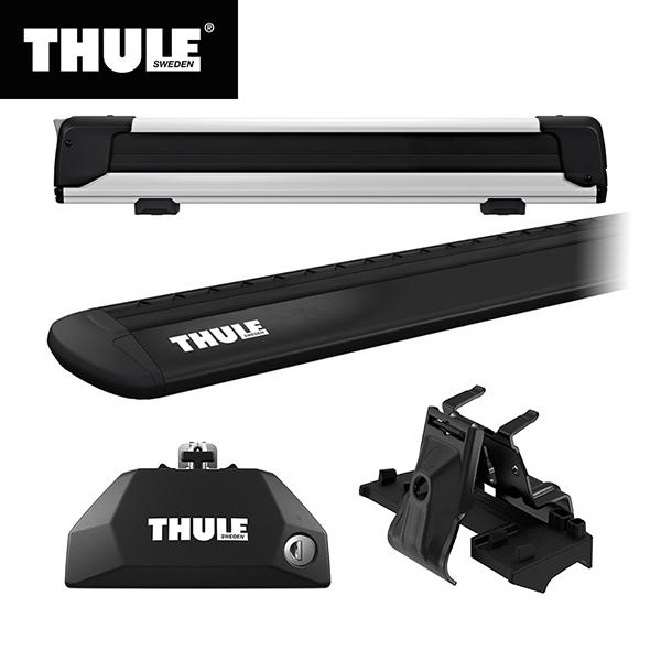 パサート2015年式　THULEールーフキャリア　約10回ほど使用　盗難防止用鍵あり THULE スーリー VW パサートヴァリアント（2015〜）専用ベースキャリア
