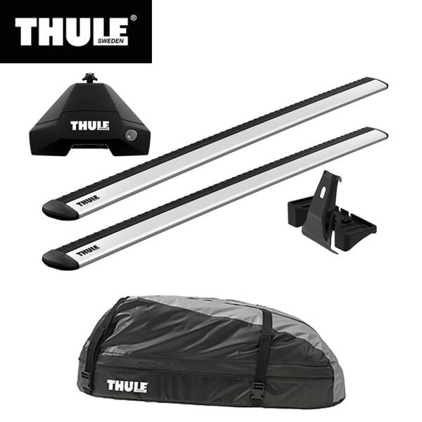THULE スーリー BMW 2シリーズ グランツアラー（F46）専用ベースキャリア（フット7105+ウイングバー EVO7113+キット5031）+ルーフボッ