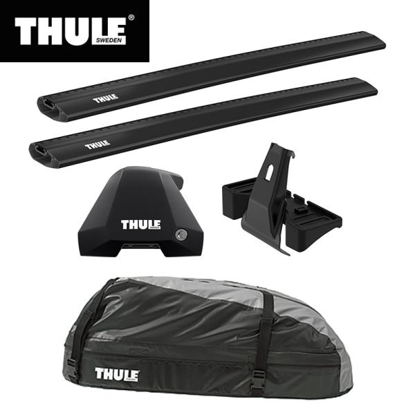 THULE スーリー 2シリーズ グランツアラー（F46） ベースキャリア（フット7205+ウイングバーエッジ 7214B×2本+キット5031）+ルーフボック