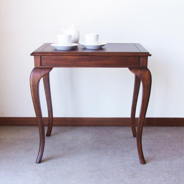ウェール 天然木コーヒーテーブル アンティークモダン家具 28585 